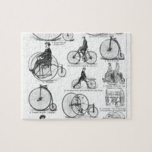 Hoge Wielerfiets Penny Farthing Legpuzzel