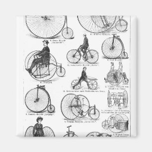 Hoge Wielerfiets Penny Farthing Magneet
