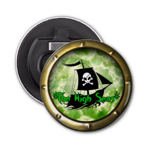 Hoge Zeeen Podcast Button Flesopener