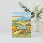 Hoge zomer 2 briefkaart (Staand voorkant)