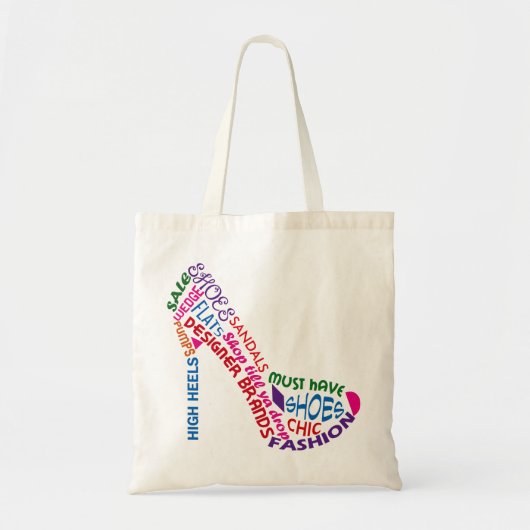 Hogedrukschoen Tote Bag (Voorkant)