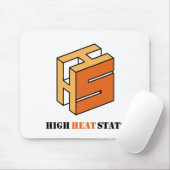 Hogehitte Stats Mousepad Muismat (Met muis)