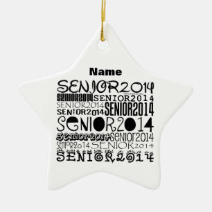Hoger 2014 - (Personaliseren) - Mirror Orna opnieu Keramisch Ornament