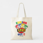 Hoger 2023 uno out Funny Class of 2023 Tote Bag (Achterkant)