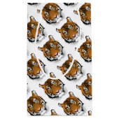 Hoger afdrukontwerp klein cadeauzakje (Achterkant)