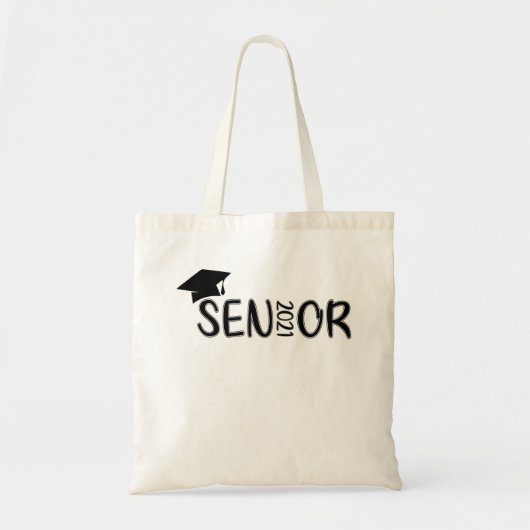 Hoger Afstuderen 2021, klasse 2021, senior 2021 Tote Bag (Voorkant)