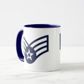 Hoger Airman E-4 Mok (Voorkant links)