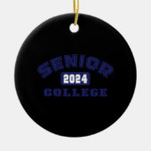 Hoger College 2024 Keramisch Ornament (Voorkant)
