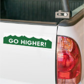 Hoger! Colorado Mountain Bumpersticker (Op Truck)