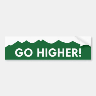 Hoger! Colorado Mountain Bumpersticker