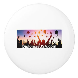 hoger diploma Nieuwe Keramische Knop