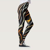 Hoger kleurenpatroondier leggings (Rechts)