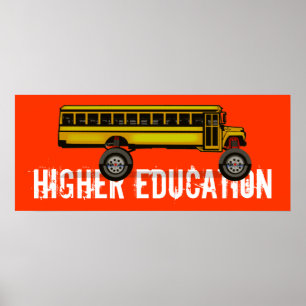 HOGER ONDERWIJS POSTER
