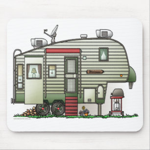 Hoger Tech 5th Wheel Camper Mousepad Muismat