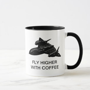 HOGER VLIEGEN MET KOFFIE MOK