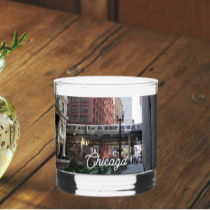 Hogere boorgang in Chicago Whisky Glas