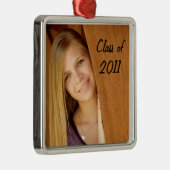 Hogere fotoversiering metalen ornament (Rechts)