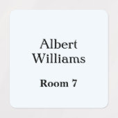 Hogere huishoudkleding Naam Etiketten Labels (Design 1)