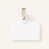 hogere man | Therapeut Badge (Achterkant met clip)