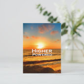 Hogere voeding briefkaart (Staand voorkant)