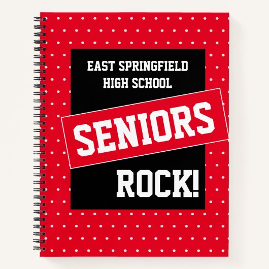 Hogescholen Terug naar schoolspiral notebook Notitieboek (Voorkant)