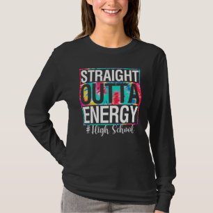 Hogeschool Rechtstreeks Uit Energie Leraar Leven T T-shirt