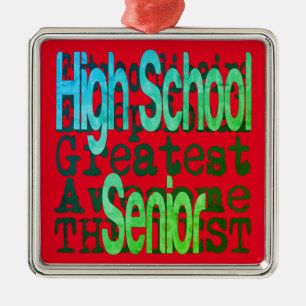 Hogeschool voor hoger onderwijs metalen ornament