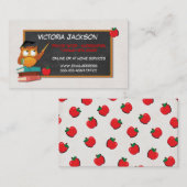 Hogeschool voor lerarendocenten voor boomkorren visitekaartje (Voorkant / Achterkant)