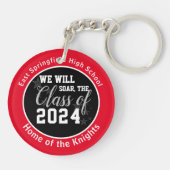 Hogeschooldiploma 2024 sleutelhanger (Achterkant)