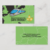 Hogesnelheidstrein Visitekaartje (Voorkant / Achterkant)