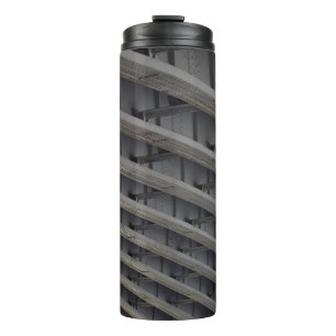 Hogestijgend gebouw thermosbeker