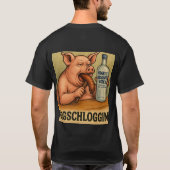 Hoggsloggin and Hegel T shirt (Achterkant)