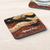 Hognose Pet Snake Bier Onderzetter (Linkerzijde)