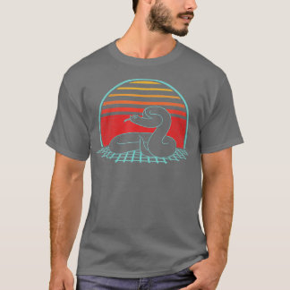 Hognose Snake Lover Retro  80s Style Pet Ow T-shirt