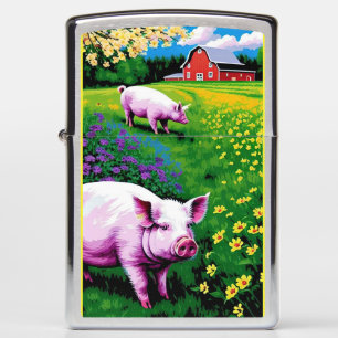 Hogs op het boerderij
