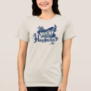 HOGSMEADE™ Oud dorpsgezicht Grafische afbeelding Tri-Blend Shirt