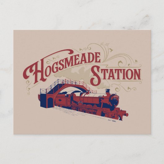 HOGSMEADE Station  Graphic Briefkaart (Voorkant)