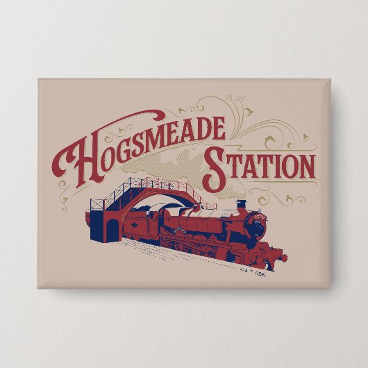 HOGSMEADE Station  Graphic Button (Voorkant)