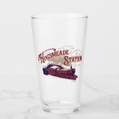 HOGSMEADE Station  Graphic Glas (Voorkant)