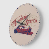 HOGSMEADE Station Graphic Grote Klok (Hoek)