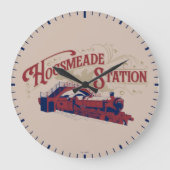 HOGSMEADE Station Graphic Grote Klok (Voorkant)