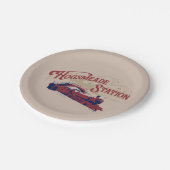 HOGSMEADE Station  Graphic Papieren Bordje (Gekanteld)