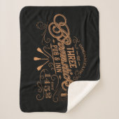 HOGSMEADE™ THE THREE BROOMSTICKS™ Pub & Inn Sherpa Deken (Voorkant)