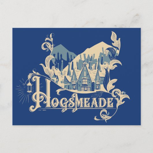 HOGSMEADE™  Village Graphic Briefkaart (Voorkant)