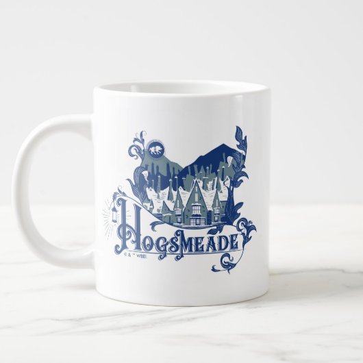 HOGSMEADE™  Village Graphic Extra Grote Beker (Links)