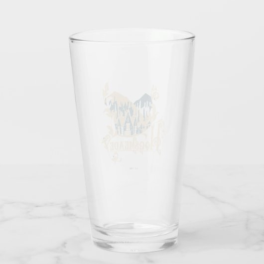 HOGSMEADE™ Village Graphic Glas (Achterkant)
