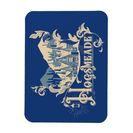 HOGSMEADE™ Village Graphic Magneet (Verticaal)
