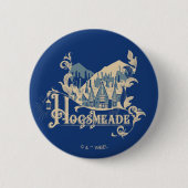 HOGSMEADE™  Village Graphic Ronde Button 5,7 Cm (Voorkant)