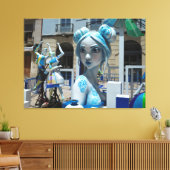 Hogueros de Alicante Sculpture Canvas Afdruk (Insitu (Woonkamer))