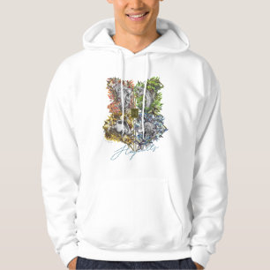 HOGWARTS™ Badge Bloem Grafisch Hoodie